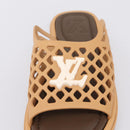 LOUIS VUITTON LV Waffles Sandals Rubber 6 LV Auth 204935M-11