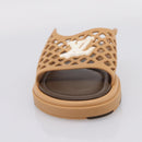 LOUIS VUITTON LV Waffles Sandals Rubber 6 LV Auth 204935M-16