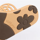LOUIS VUITTON LV Waffles Sandals Rubber 6 LV Auth 204935M-18