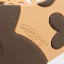 LOUIS VUITTON LV Waffles Sandals Rubber 6 LV Auth 204935M-20