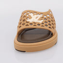 LOUIS VUITTON LV Waffles Sandals Rubber 6 LV Auth 204935M-6