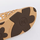 LOUIS VUITTON LV Waffles Sandals Rubber 6 LV Auth 204935M-8
