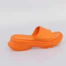 LOUIS VUITTON Pool 55 Sandals rubber Violet LV Auth 204936M-13