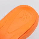 LOUIS VUITTON Pool 55 Sandals rubber Violet LV Auth 204936M-18