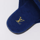 LOUIS VUITTON Damier LV Palace Line Mules pumps Blue LV Auth 204939M-11