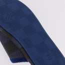 LOUIS VUITTON Damier LV Palace Line Mules pumps Blue LV Auth 204939M-23