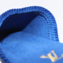 LOUIS VUITTON Damier LV Palace Line Mules pumps Blue LV Auth 204939M-29