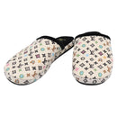 LOUIS VUITTON Monogram Craggy LV Palace Line Mules pumps White LV Auth 204940M-1