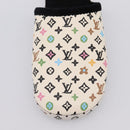 LOUIS VUITTON Monogram Craggy LV Palace Line Mules pumps White LV Auth 204940M-10