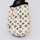 LOUIS VUITTON Monogram Craggy LV Palace Line Mules pumps White LV Auth 204940M-20