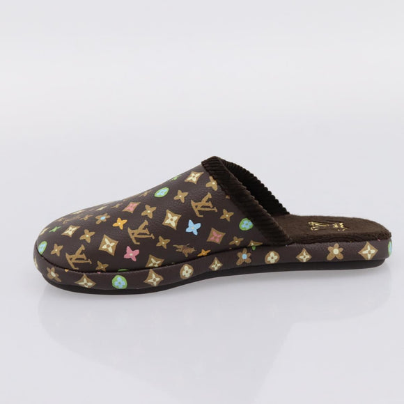 LOUIS VUITTON Monogram Craggy LV Palace Line Mules LV Auth 204941M