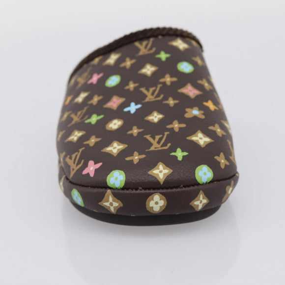 LOUIS VUITTON Monogram Craggy LV Palace Line Mules LV Auth 204941M