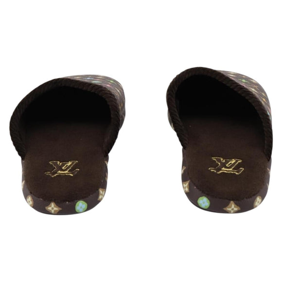 LOUIS VUITTON Monogram Craggy LV Palace Line Mules LV Auth 204941M