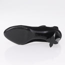 LOUIS VUITTON Short Boots Suede 40 Black LV Auth 204942M-25