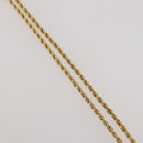 Christian Dior Necklace metal Gold Tone Auth 204947-6