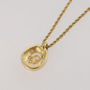 Christian Dior Necklace metal Gold Tone Auth 204947-9