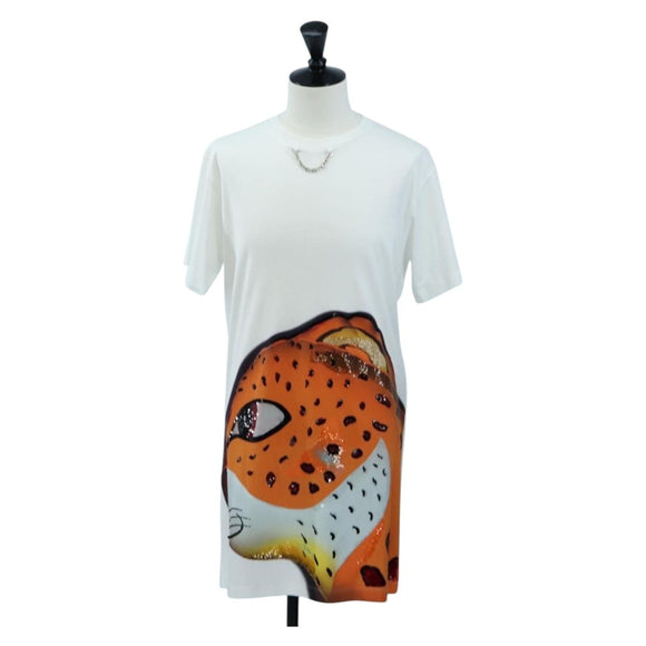 LOUIS VUITTON T Shirt Cotton S White LV Auth 204950M