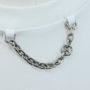 LOUIS VUITTON T Shirt Cotton S White LV Auth 204950M-6