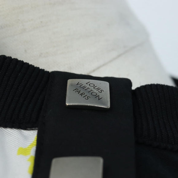 LOUIS VUITTON Short-sleeved T-shirt Silk S White LV Auth 204952M