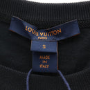 LOUIS VUITTON Short-sleeved T-shirt Silk S White LV Auth 204952M-17