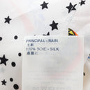 LOUIS VUITTON Short-sleeved T-shirt Silk S White LV Auth 204952M-19