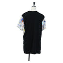 LOUIS VUITTON Short-sleeved T-shirt Silk S White LV Auth 204952M-2