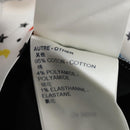 LOUIS VUITTON Short-sleeved T-shirt Silk S White LV Auth 204952M-20