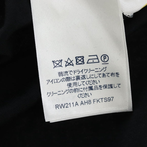 LOUIS VUITTON Short-sleeved T-shirt Silk S White LV Auth 204952M