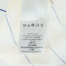 LOUIS VUITTON Sleeveless Top Cotton XS White LV Auth 204954M-10