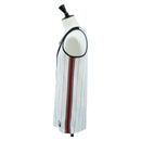 LOUIS VUITTON Sleeveless Top Cotton XS White LV Auth 204954M-3