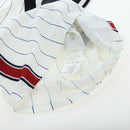 LOUIS VUITTON Sleeveless Top Cotton XS White LV Auth 204954M-9