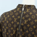 LOUIS VUITTON Monogram Short Sleeved T Shirt Nylon L LV Auth 204955M-10