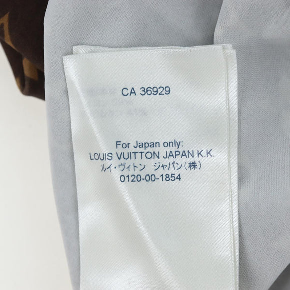 LOUIS VUITTON Monogram Short Sleeved T Shirt Nylon L LV Auth 204955M