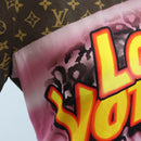 LOUIS VUITTON Monogram Short Sleeved T Shirt Nylon L LV Auth 204955M-6