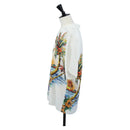 LOUIS VUITTON Shirt Rayon 34 Multicolor LV Auth 204956M-3