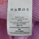 LOUIS VUITTON Cardigan Wool L Pink LV Auth 204957M-17