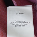 LOUIS VUITTON Cardigan Wool L Pink LV Auth 204957M-21