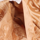 LOUIS VUITTON Shorts Pants Silk 34 Brown LV Auth 204958M-11