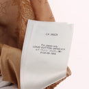 LOUIS VUITTON Shorts Pants Silk 34 Brown LV Auth 204958M-15