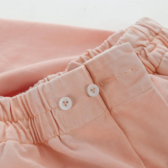 LOUIS VUITTON Skirt Cotton XS Pink LV Auth 204959M