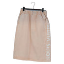 LOUIS VUITTON Skirt Cotton XS Pink LV Auth 204959M-1