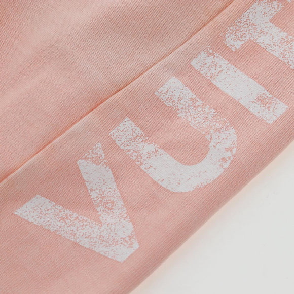 LOUIS VUITTON Skirt Cotton XS Pink LV Auth 204959M