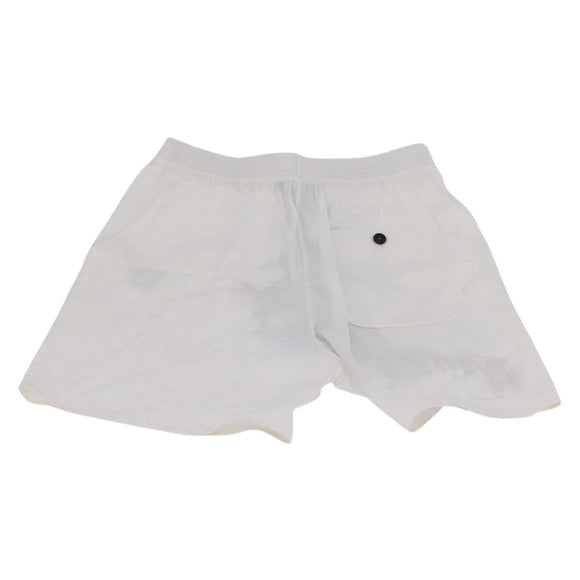 LOUIS VUITTON Short Pants Silk 36 Multicolor LV Auth 204960M