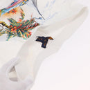 LOUIS VUITTON Short Pants Silk 36 Multicolor LV Auth 204960M-8