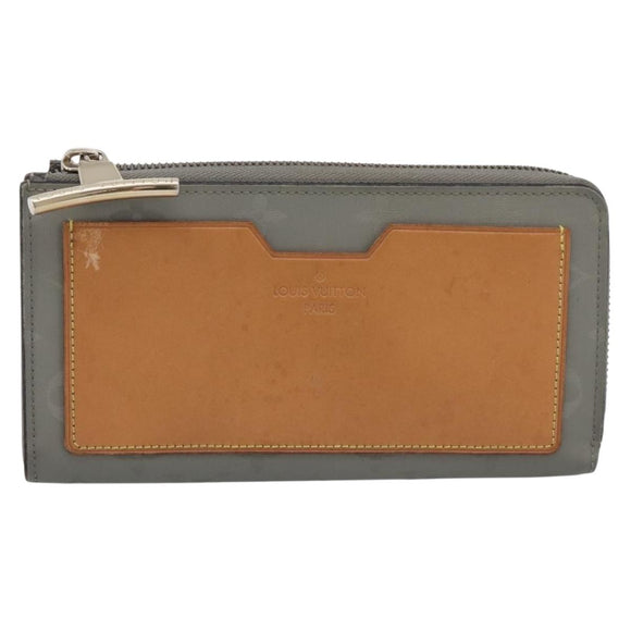 LOUIS VUITTON Monogram Titanium Portefeuille Cosmos Wallet M63237 LV Auth 204961