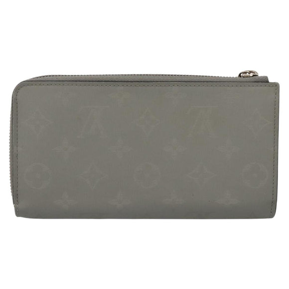 LOUIS VUITTON Monogram Titanium Portefeuille Cosmos Wallet M63237 LV Auth 204961