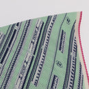 CHANEL Scarf Silk Green CC Auth 204962M-20