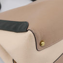 Coach Shoulder Bag Leather Gold Beige Auth 204975A-16