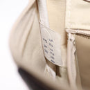 LONGCHAMP Shoulder Bag Canvas Beige Auth 204983A-25