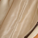 Coach Tote Bag Leather Brown Silver Auth 204986A-11